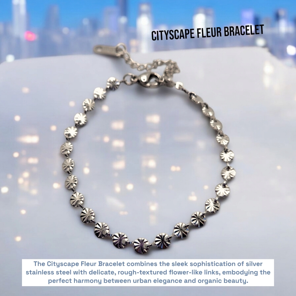 Stainless steel chain bracelet